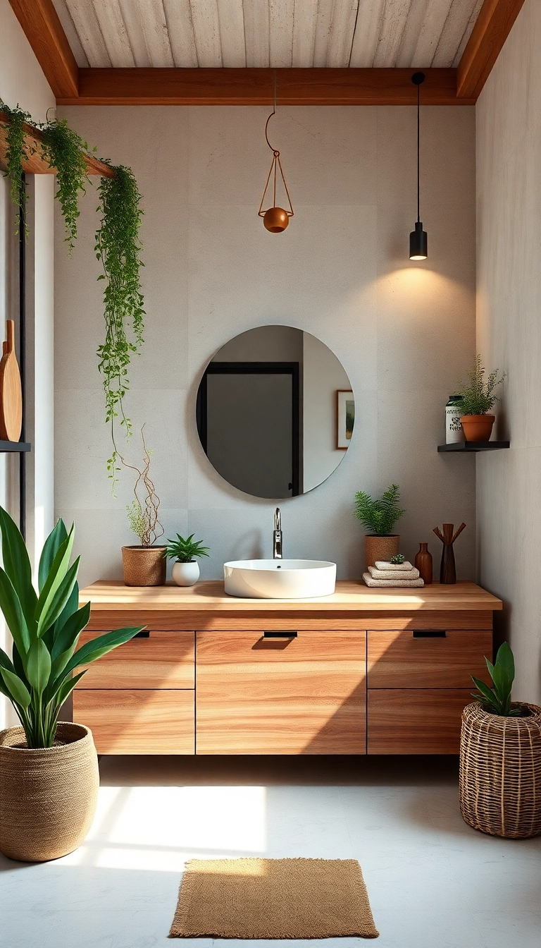 21 Stunning Bathroom Vanity Ideas That'll Transform Your Space (You Won't Believe #15!) - 12. Eco-Friendly Vanities