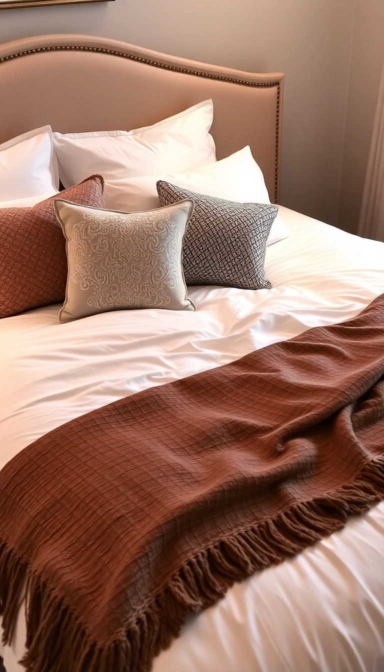 Get the Five-Star Treatment: 14 Hotel Inspired Bedroom Designs You’ll Love! - 6. Luxe Hotel Bedding