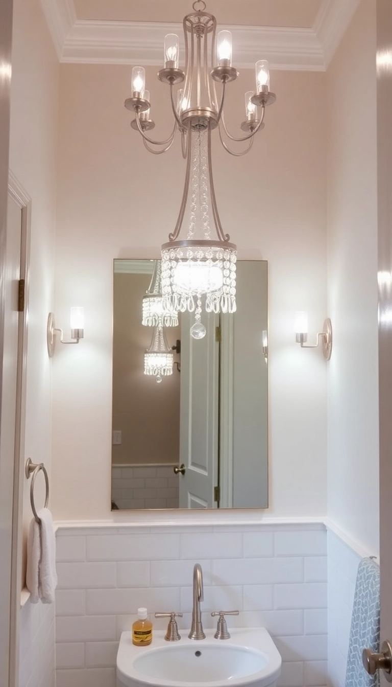 20 Stunning Restroom Decor Ideas That'll Transform Your Space (You'll Love #7!) - 19. Bright Lighting