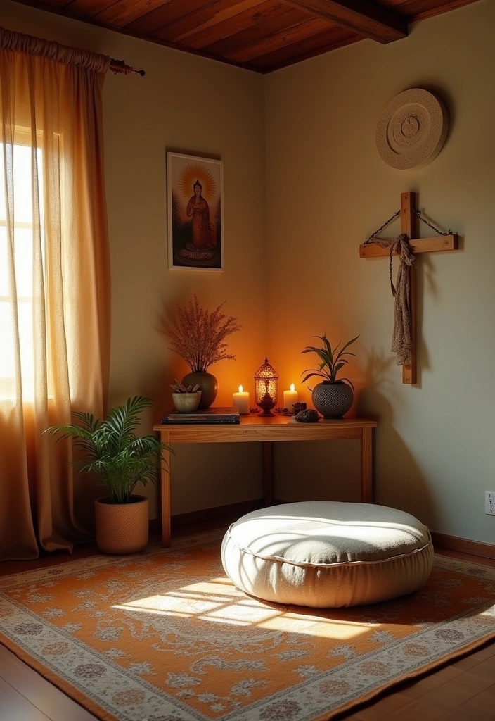 21 Meditation Room Ideas That Will Transform Your Space into a Zen Oasis! - 9. The Spiritual Space