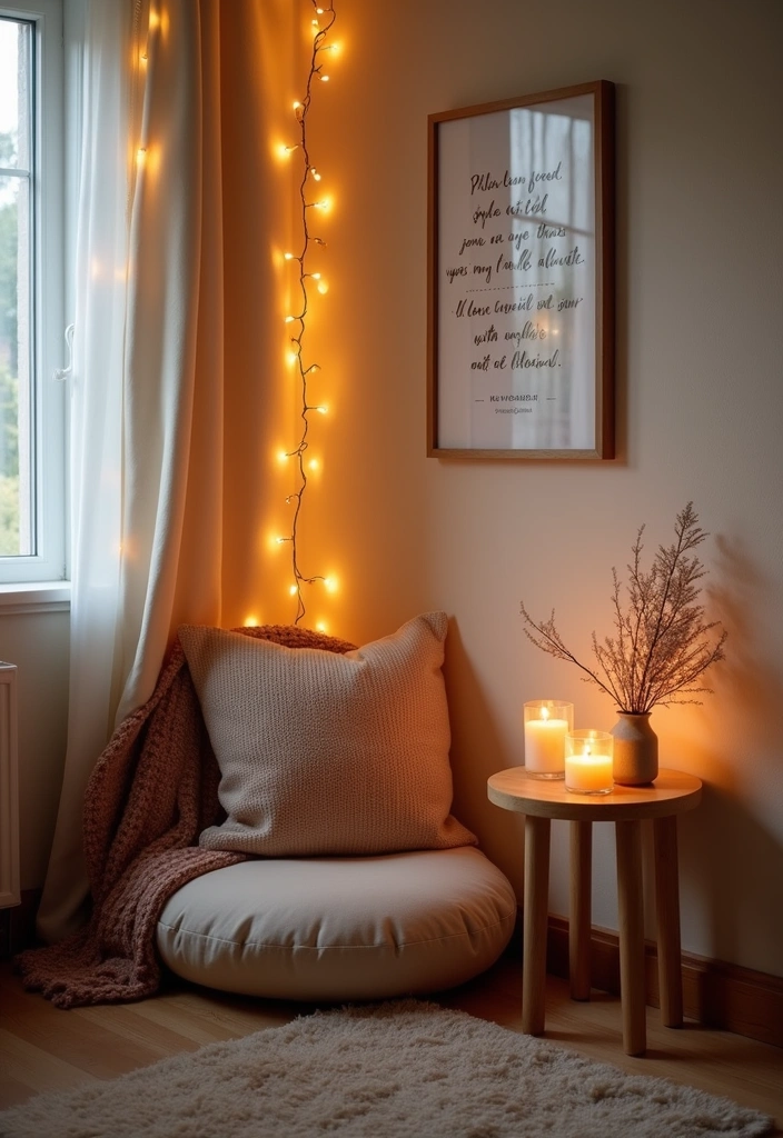 21 Meditation Room Ideas That Will Transform Your Space into a Zen Oasis! - 3. Cozy Corner Nook