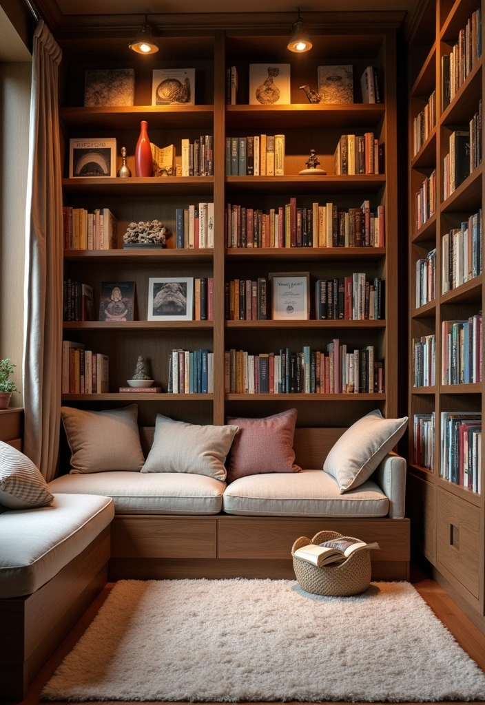 21 Meditation Room Ideas That Will Transform Your Space into a Zen Oasis! - 15. The Mindfulness Library