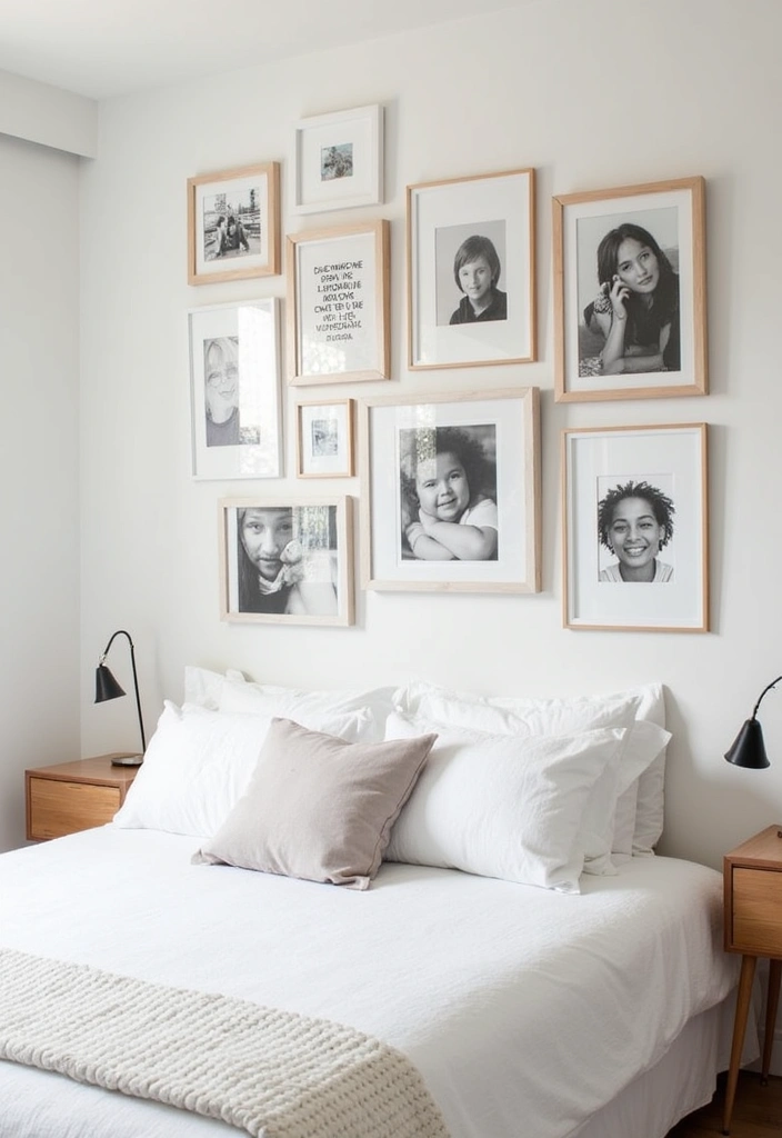 21 IKEA Bedroom Ideas That'll Transform Your Space on a Budget (You Won't Believe #15!) - 11. Personalized Gallery Wall