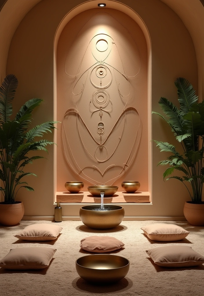 21 Meditation Room Ideas That Will Transform Your Space into a Zen Oasis! - 8. Sound Wave Sanctuary